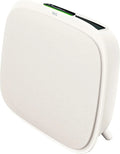 AEG Luftreiniger AX51-304WT, 99,9% Bakterienentfernung, Automatikmodus, Luftqualitätsanzeige, App-Steuerung, Timer, für Räume bis 60 m², individuell anpassbar, Weiß