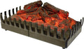 CHEMIN'ARTE Elektrischer Kaminofen - Freistehender LED-Elektrokamin 5W - Kompakter Standkamin
