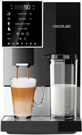 Cecotec Kompakte Vollautomatische Espressomaschine, 19 Bar, Thermoblock, Frisch gemahlene Bohnen, 150g Bohnenbehälter, 1,1L Wassertank, 400ml Milchbehälter